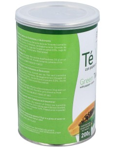 Te Verde Con Papaya Y Ciruela Bote 200Gr.Instantan de Plantapol 2