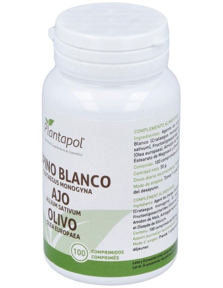 Espino Blanco-Ajo-Olivo 100Comp. de Plantapol