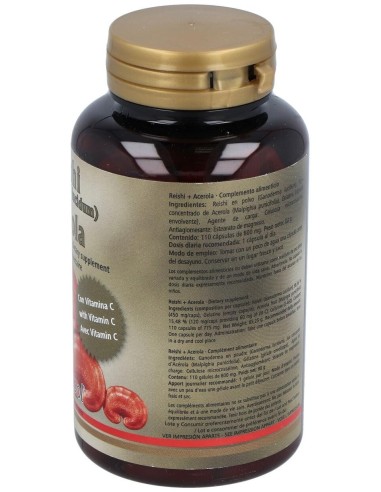 Reishi + Acerola 110Cap. de Plantapol
