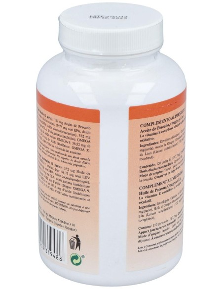 Omega 3-6-9 120Perlas de Plantapol