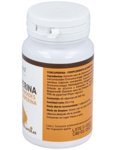 Curcuperina (95% Curcumina y 95% Piperina)  de Plantapol 2