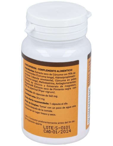 Curcuperina (95% Curcumina y 95% Piperina)  de Plantapol