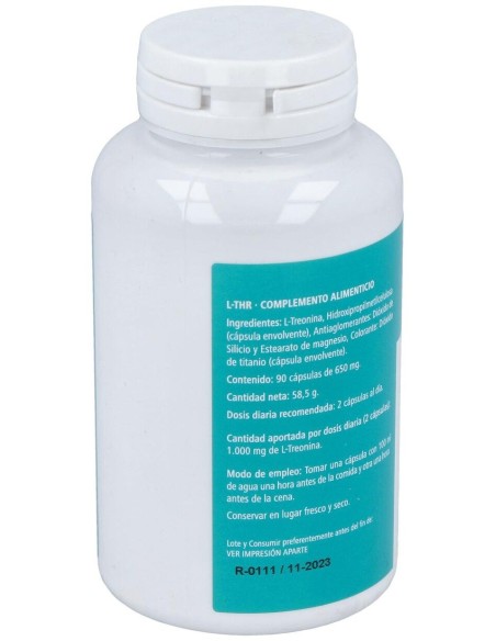 L-Thr (L-Treonina) 90Cap. de Plantapol