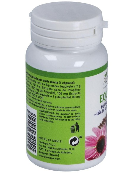 Equiplus (Echina-Propolis-Uña Gato-Vit. C) 45Cap. de Plantapol