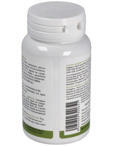 Colageno, Magnesio, Vitamina C y D (120 Comprimidos 600 Mg)                                                     de Plantapol