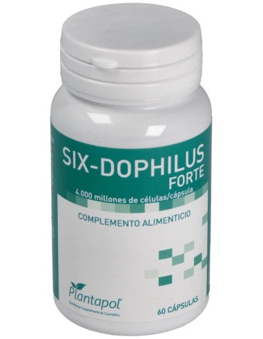 Six Dophilus Forte 60Cap. de Plantapol