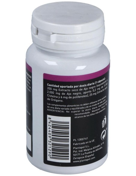 Black Garlic Plus 45Cap. de Plantapol