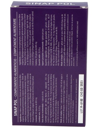 Sinap Pol 30Cap. de Plantapol