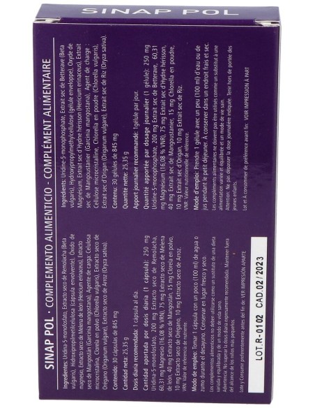 Sinap Pol 30Cap. de Plantapol