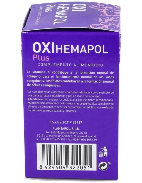Oxi Hemapol Plus 60Cap. de Plantapol
