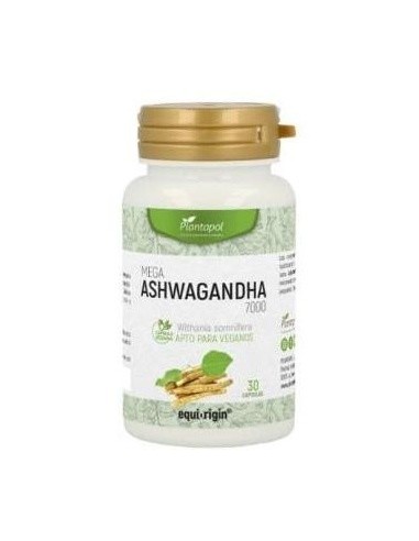 Mega Ashwagandha 7000 30Cap. de Plantapol