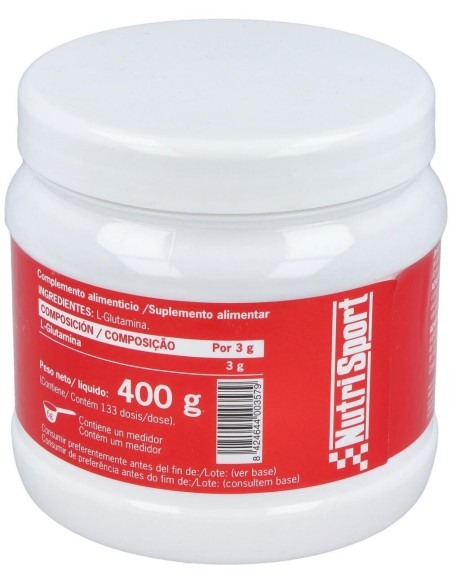 L-Glutamina Polvo 400Gr. de Nutrisport