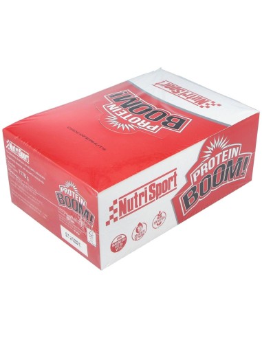 Protein Boom Barritas Chocopeanuts 24Ud. de Nutrisport