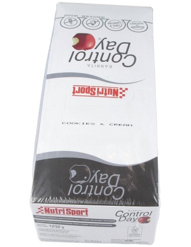 Barrita Galleta Controlday Caja 28Uds. de Nutrisport
