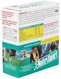 Colina Inositol Plus + Te Verde 120Comp. de Nutrisport 2