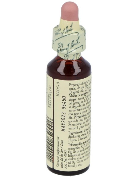 Flores Bach Red Chestnut Castaño Rojo 20Ml. de Flores Bach Original