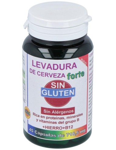 Levadura De Cerveza Forte Sin Gluten 45Cap. de Robis