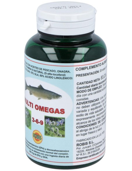 Multi Omega 3-6-9 60Cap. de Robis