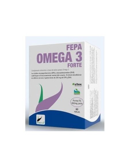 Fepa-Omega 3 Forte 60Perlas de Fepadiet