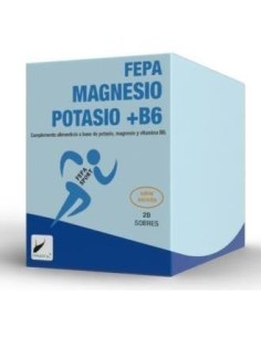 Fepa Sport Magnesio+Potasio+B6 Naranja 20Sbrs. de Fepadiet 2