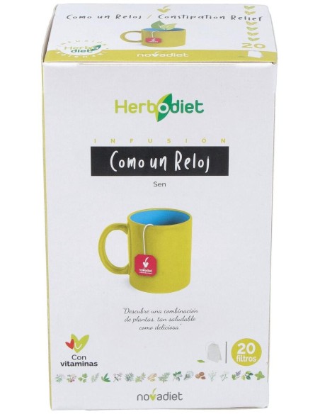 Herbodiet Inf. Como Un Reloj 20Filtros de Novadiet