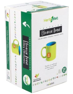 Herbodiet Eficacia Renal Envase de 20 bolsitas filtro de 1,5 g. de Novadiet 2
