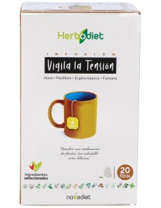 Herbodiet Vigila La Tensión Envase de 20 bolsitas filtro de 1,5 g. de Novadiet 2