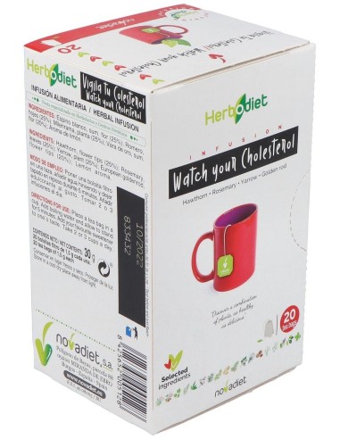 Herbodiet Inf. Vigila Tu Colesterol 20Filtros de Novadiet