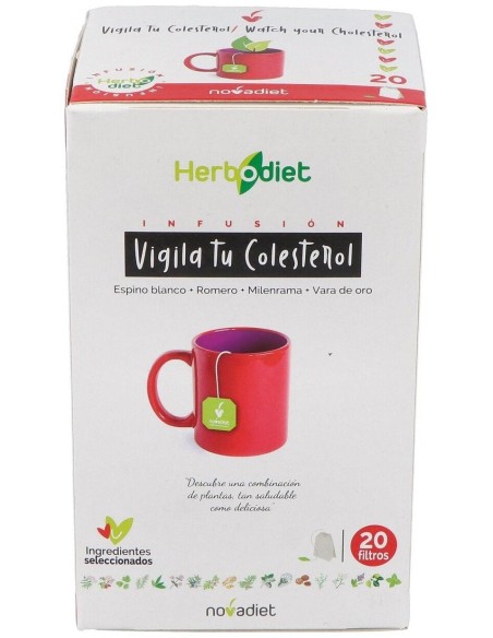 Herbodiet Inf. Vigila Tu Colesterol 20Filtros de Novadiet