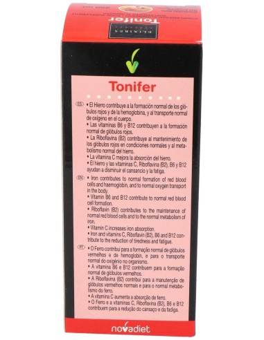 Tonifer Envase de 250 ml. de Novadiet