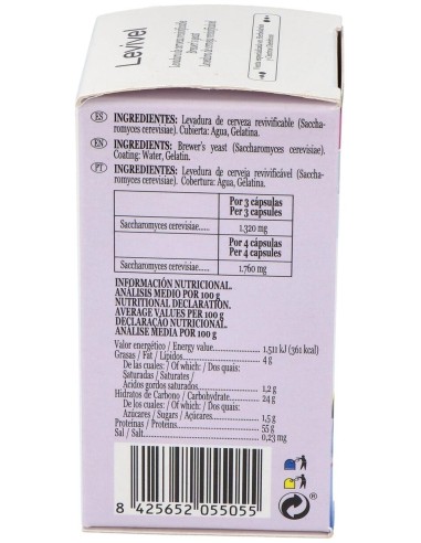 Levivel Envase de 90 cápsulas. de Novadiet