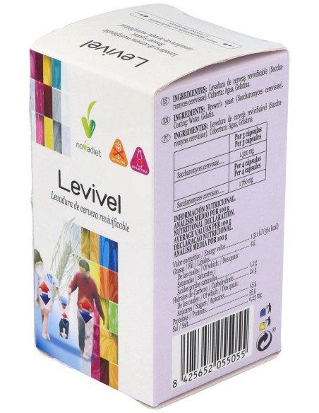 Levivel Envase de 90 cápsulas. de Novadiet