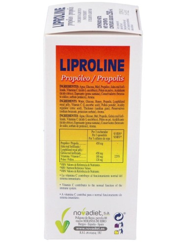 Liproline Elixir Envase de 250 ml. de Novadiet