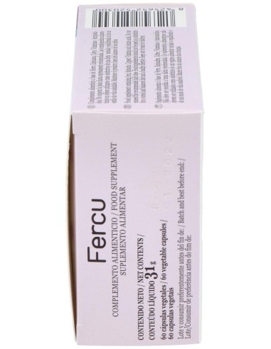 Fercu (Capsulas) Envase de 60 cápsulas vegetales. de Novadiet