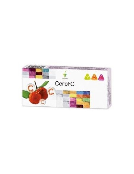 Cerol-C (Vitamina-C) Envase de 30 comprimidos masticables. de Novadiet