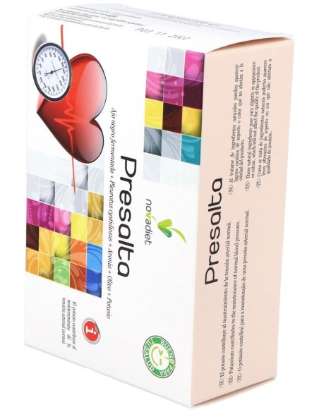 Presalta Envase de 60 cápsulas vegetales. de Novadiet