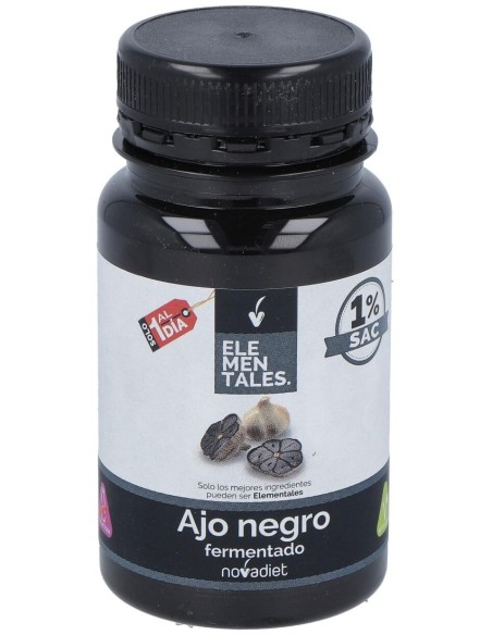Ajo Negro Fermentado Envase de 30 cápsulas vegetales. de Novadiet
