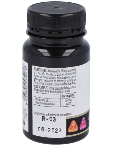 Ashwagandha 30Cap. Elementales de Novadiet