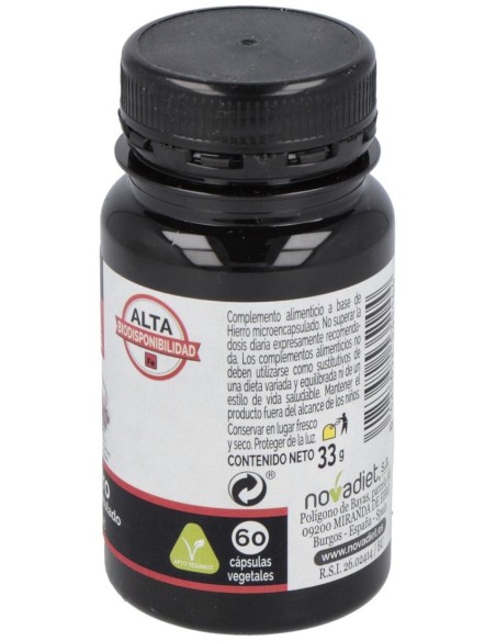 Hierro 60Cap. Elementales de Novadiet