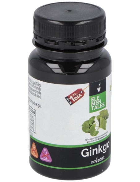 Ginkgo Biloba 30Cap. Elementales de Novadiet