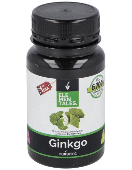 Ginkgo Biloba 30Cap. Elementales de Novadiet