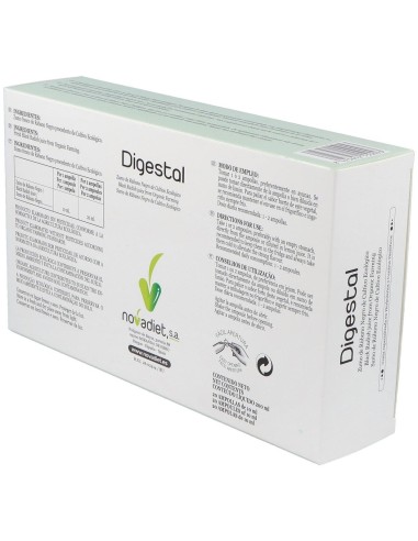 Digestal Envase de 20 ampollas de 10 ml. de Novadiet