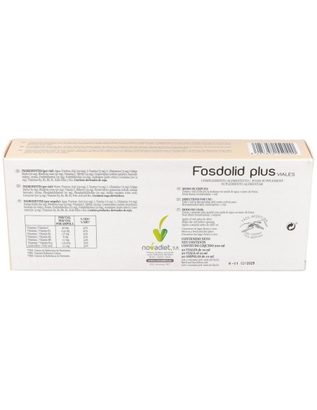 Fosdolid Plus 20Viales de Novadiet
