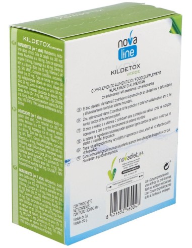 Kildetox Verde 18Sticks de Novadiet