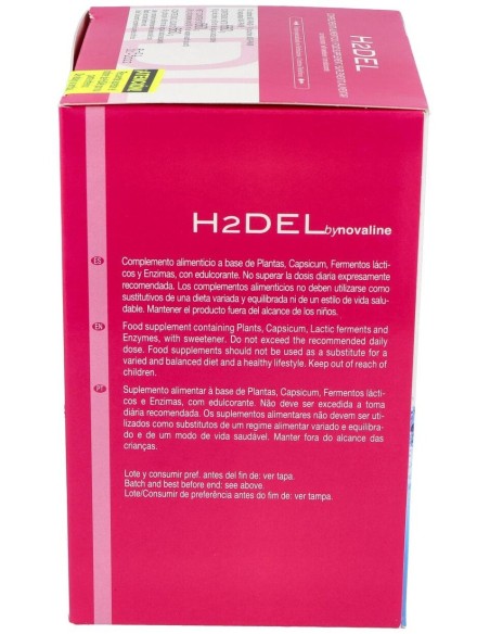 H2Del Envase de 10 sobres. de Novadiet