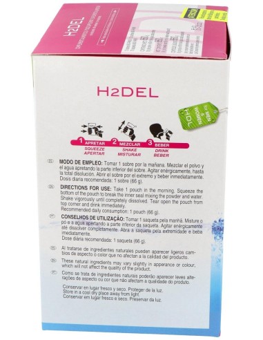 H2Del Envase de 10 sobres. de Novadiet