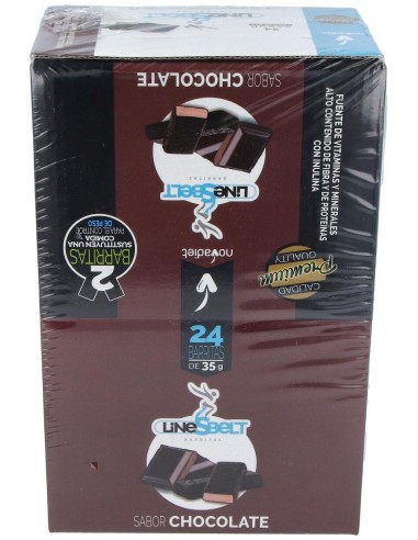 Line Sbelt Barrita Sustitutiva Chocolate Caja 24Ud de Novadiet