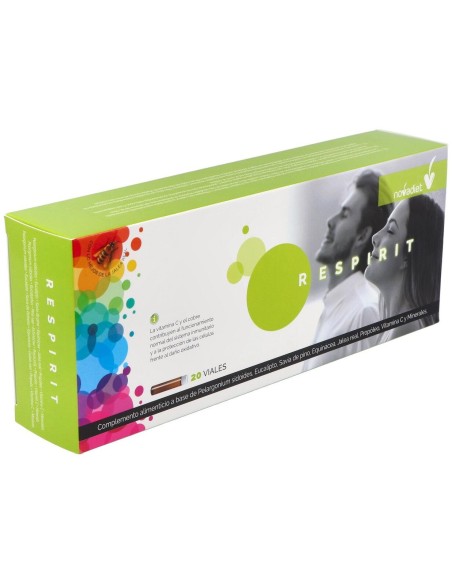 Respirit Envase de 20 viales de 10 ml. de Novadiet