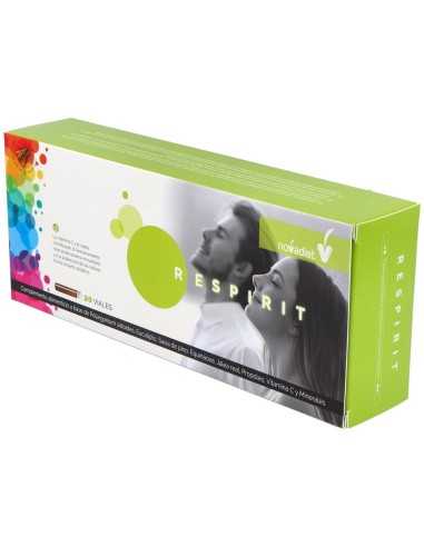 Respirit Envase de 20 viales de 10 ml. de Novadiet