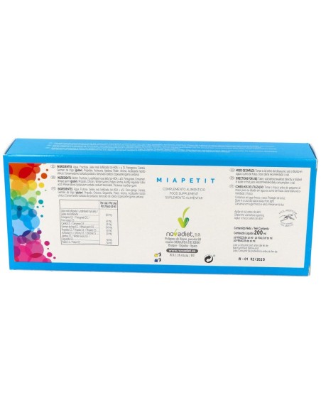 Miapetit 20Viales de Novadiet